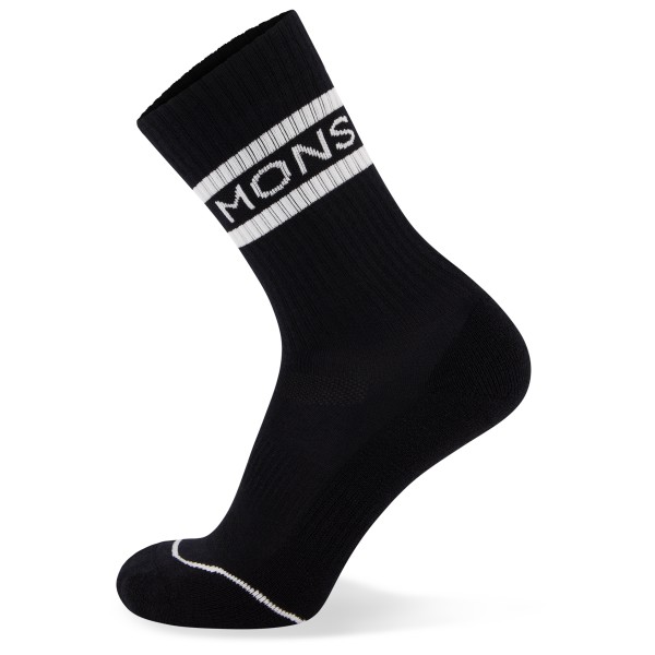 Mons Royale - Signature Merino Crew Sock - Radsocken Gr 35-38 schwarz