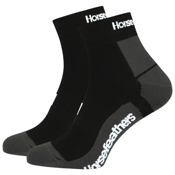 Horsefeathers - Cadence Bike Socks - Radsocken Gr 37-39 schwarz