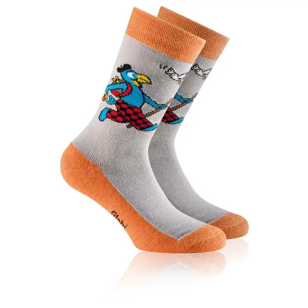 Rohner - Kid's Globi Trekking - Wandersocken Gr 27-30 grau