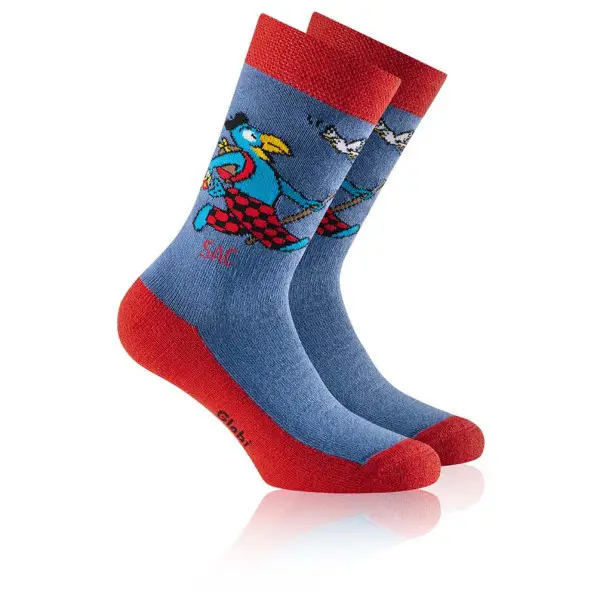 Rohner - Kid's SAC Globi Trekking - Wandersocken Gr 27-30 bunt
