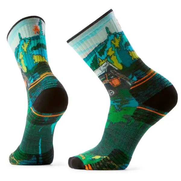 Smartwool - Hike Targeted Cushion Trail Trekker Crew - Wandersocken Gr 38-41 bunt