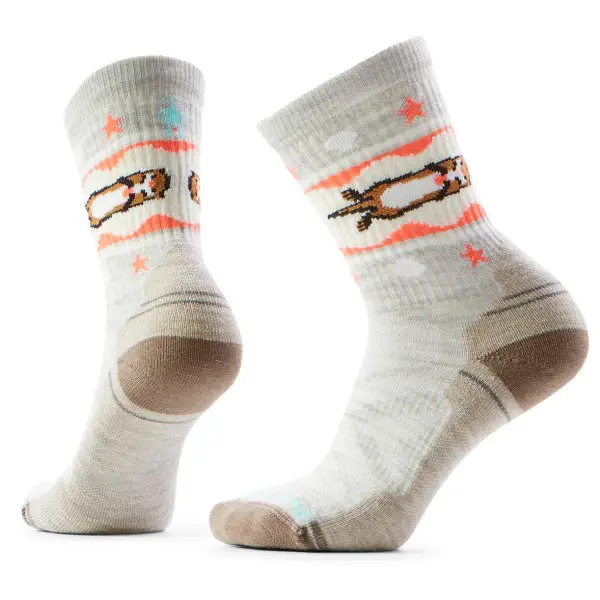Smartwool - Women's Hike Light Cushion Otter Float Crew - Wandersocken Gr 34-37 grau