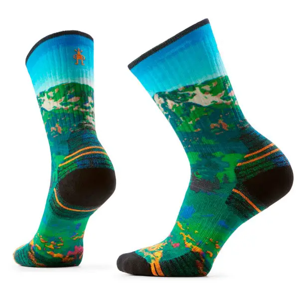 Smartwool - Women's Hike Targeted Cushion Mountain Crew - Wandersocken Gr 34-37 bunt