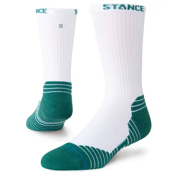 Stance - Fairway Ribbed Crew - Multifunktionssocken Gr 38-42 weiß