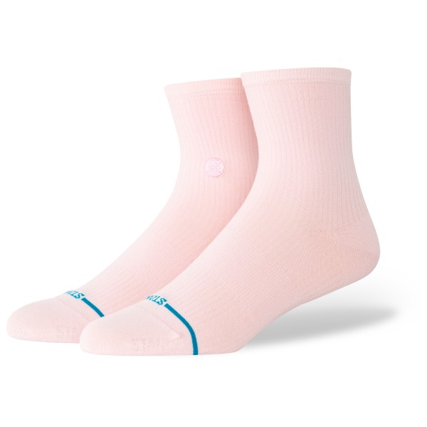 Stance - Women's Fine Rib Quarter - Multifunktionssocken Gr 38-42 rosa