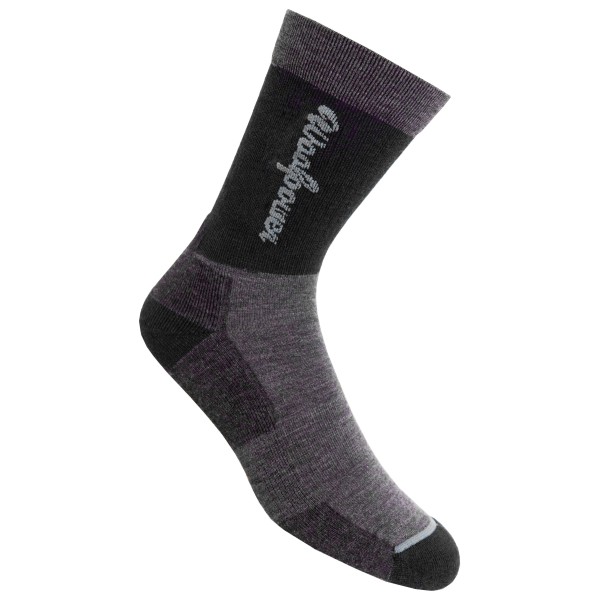 Woolpower - Logo Motion - Wandersocken Gr 36-39 grau