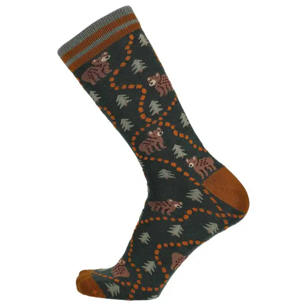 UphillSport - Path Bear - Multifunktionssocken Gr 35-38 braun