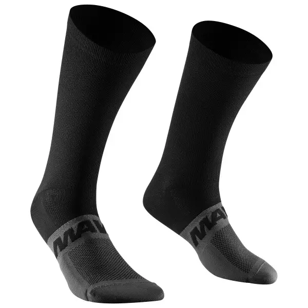 Mavic - Essential High Socks - Radsocken Gr 43-46 schwarz