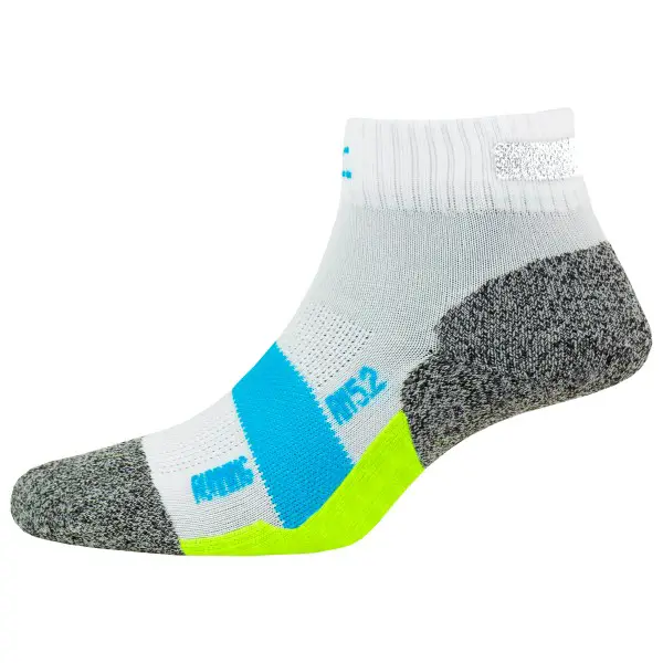 P.A.C. - RN 5.2 Running Reflective Pro Short - Laufsocken Gr 40-43 grau