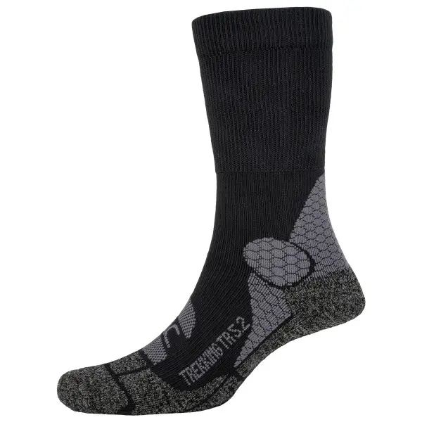 P.A.C. - Women's TR 5.2 Trekking Bamboo Cool - Wandersocken Gr 35-37 schwarz