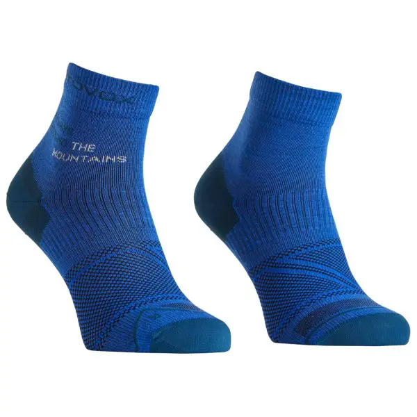 Ortovox - Alpine Light Quarter Socks - Wandersocken Gr 39-41 blau