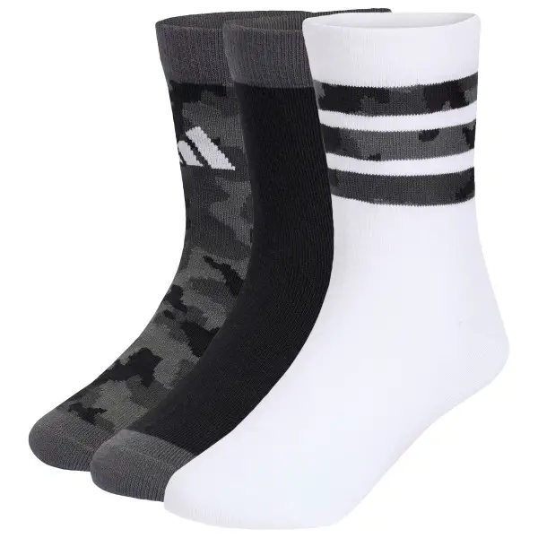 adidas - Kid's YB Camo 3-Pack - Multifunktionssocken Gr 37-39 weiß