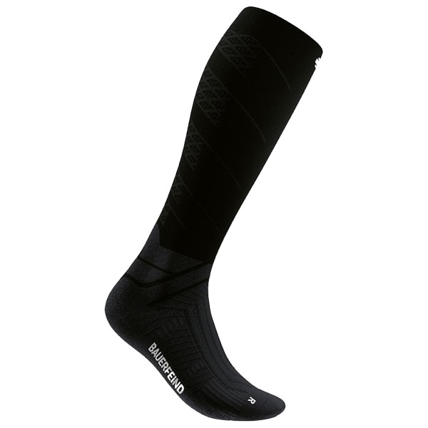 Bauerfeind Sports - Run Performance Compression Socks - Laufsocken Gr 42-45 - Wade S grau