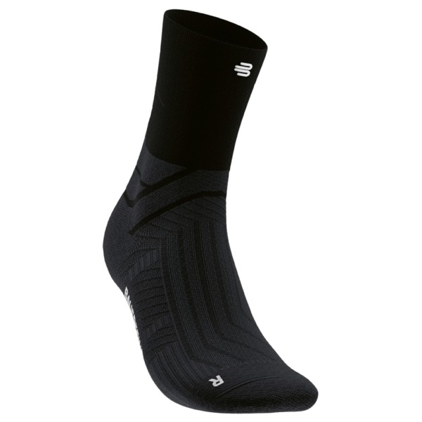 Bauerfeind Sports - Run Performance Mid Cut Socks - Laufsocken Gr 38-41 schwarz