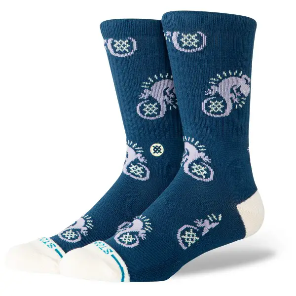 Stance - Gecko Crew - Multifunktionssocken Gr 38-42 blau