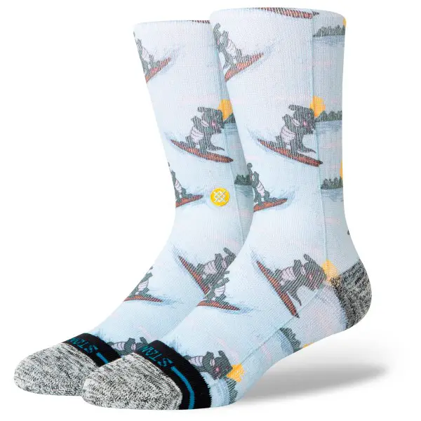Stance - Later Gator Crew - Multifunktionssocken Gr 38-42 grau