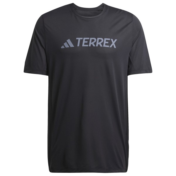 adidas Terrex - Multi ClimaCool Logo Tech T-Shirt - Funktionsshirt Gr M grau/schwarz
