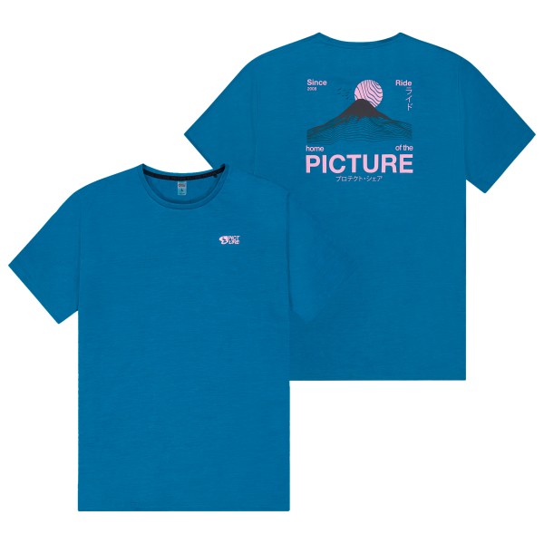 Picture - Timont S/S Urban Tech Tee - Funktionsshirt Gr M blau