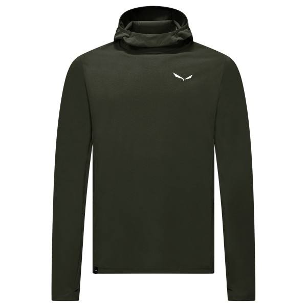 Salewa - Puez Sun Hoodie - Funktionsshirt Gr 46 oliv