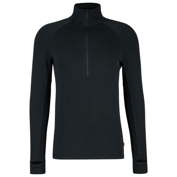 Stoic - MerinoSoft245 TuleboSt. Half Zip - Merinoshirt Gr S schwarz
