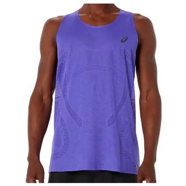 Asics - Metarun Singlet - Tank Top Gr S lila