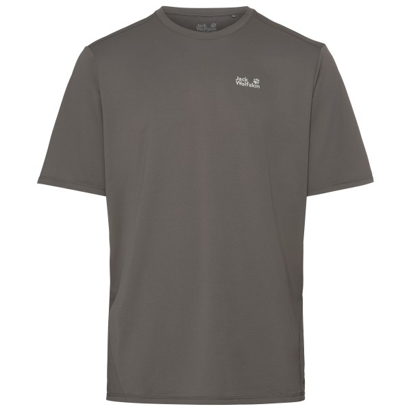 Jack Wolfskin - Prelight Suncool T-Shirt - Funktionsshirt Gr S grau