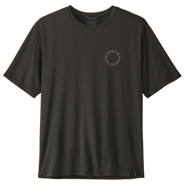 Patagonia - Cap Cool Daily Shirt Spoke Stencil - Funktionsshirt Gr XS schwarz