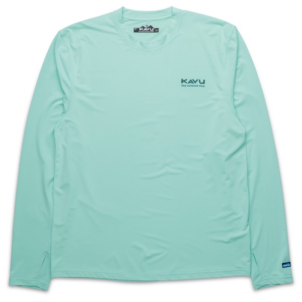 KAVU - Sunday Crew - Funktionsshirt Gr S türkis