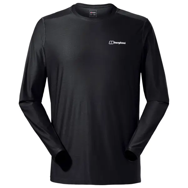 Berghaus - 24/7 Tech Tee L/S Crew - Funktionsshirt Gr S schwarz