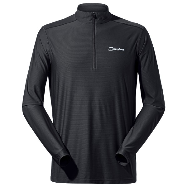 Berghaus - 24/7 Tech Tee L/S HZ - Funktionsshirt Gr S schwarz