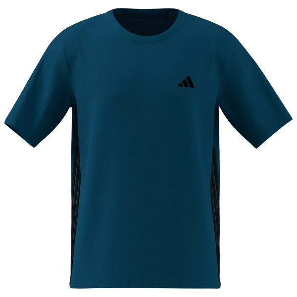 adidas - WE Base 3-Stripes Tee - Funktionsshirt Gr S - Regular blau