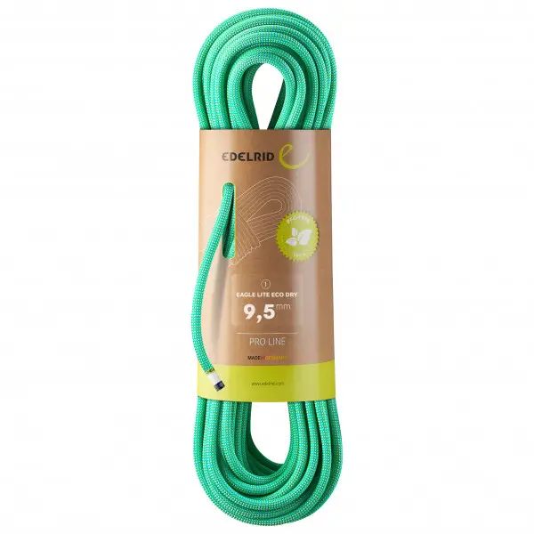 Edelrid - Eagle Lite Eco Dry 9,5 mm - Einfachseil Gr 50 m bunt