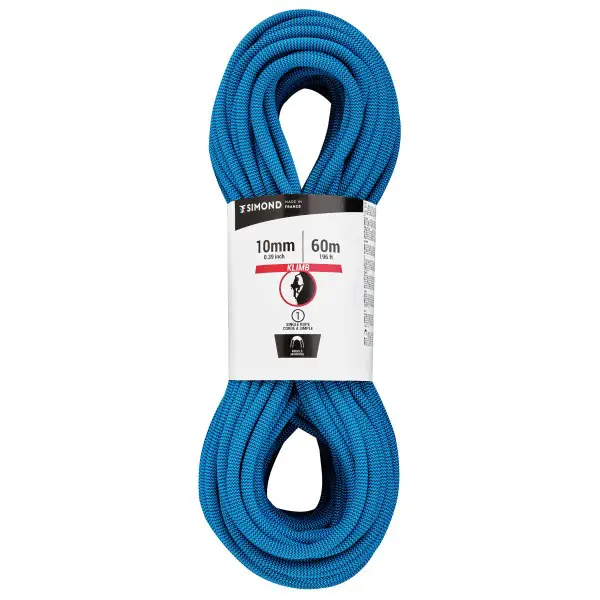SIMOND - Rope Klimb 10.0 mm - Einfachseil Gr 60 m blau