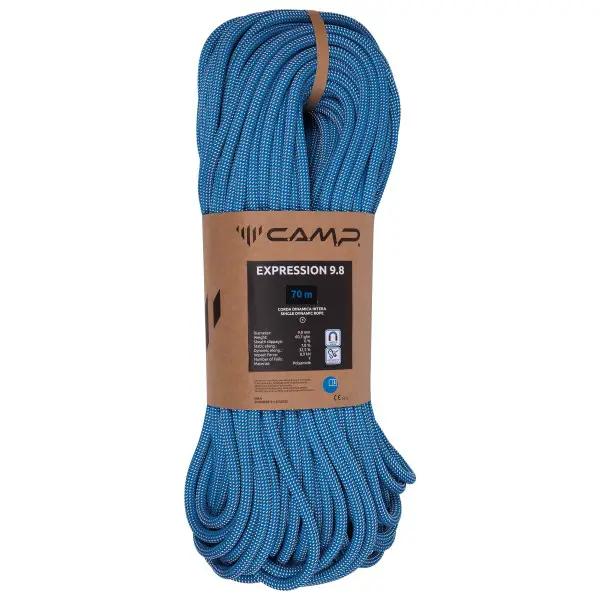 C.A.M.P. - Expression 9.8 - Einfachseil Gr 40 m blau
