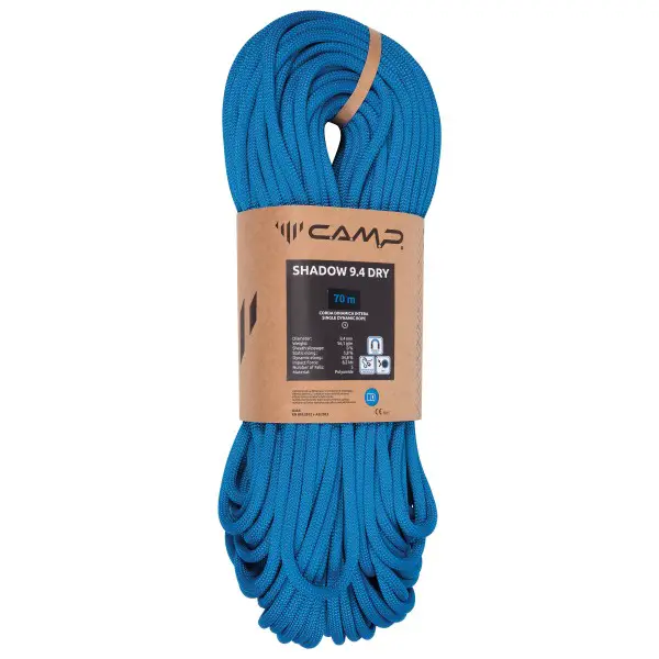 C.A.M.P. - Shadow 9.4 Dry - Einfachseil Gr 60 m blau