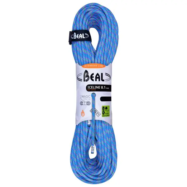 Beal - Ice Line 8,1 mm - Halbseil Gr 60 m blau