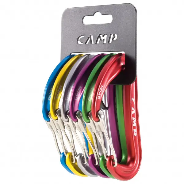 C.A.M.P. - Dyon Rack 6 Pack - Schnappkarabiner bunt