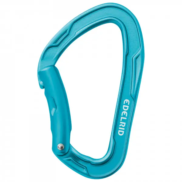 Edelrid - Mission Bent - Schnappkarabiner türkis