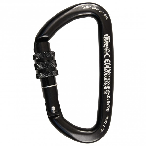 Kong - Guide Screw - Schraubkarabiner schwarz