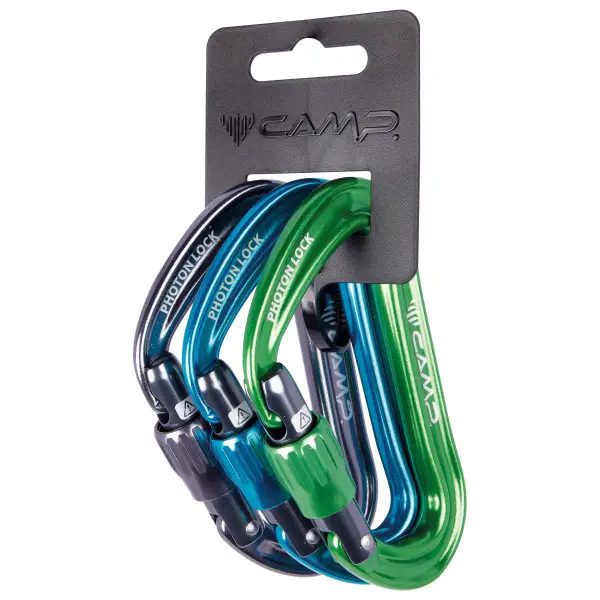 C.A.M.P. - Photon Lock 3 - Schraubkarabiner bunt