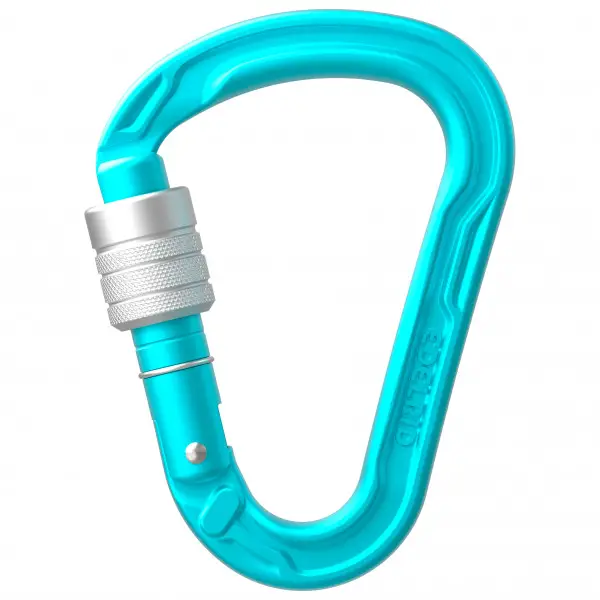 Edelrid - HMS Strike Screw II - HMS-Karabiner türkis