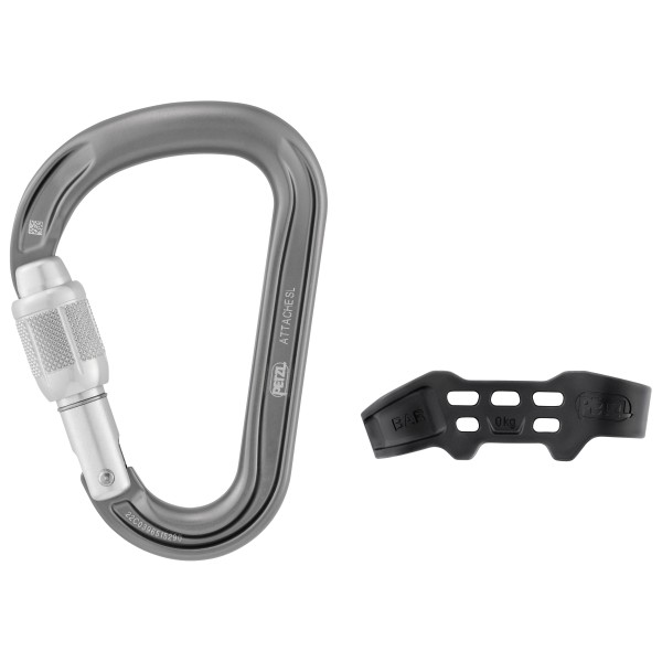 Petzl - Attache Bar - HMS-Karabiner Gr One Size grau