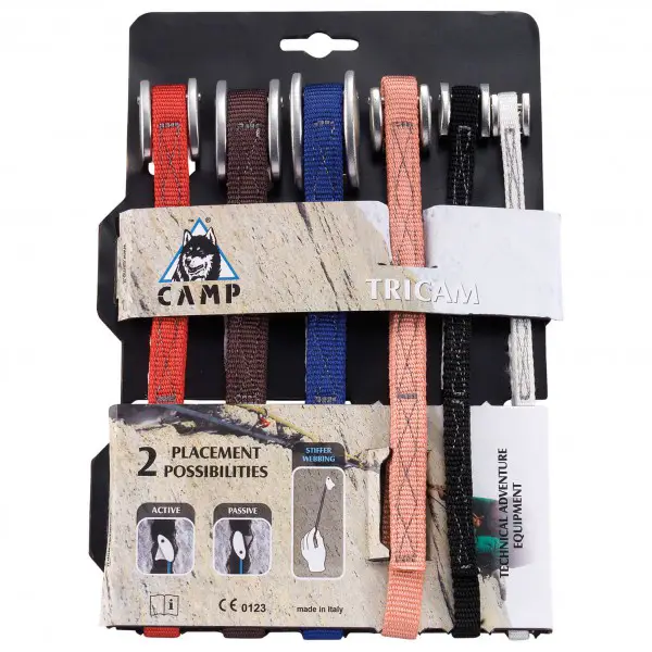 C.A.M.P. - Tricam - Klemmkeil Gr Set 0,0125-2 assorted
