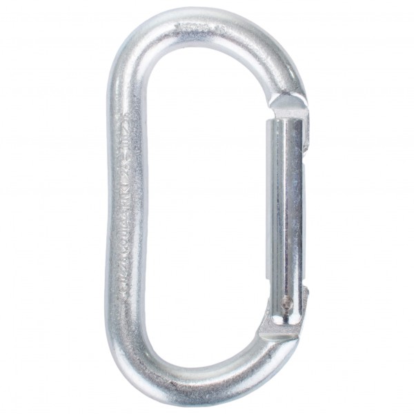 Kong - Oval Steel Straight Gate - Stahlkarabiner grau