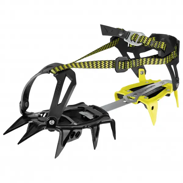 Salewa - Alpinist Walk - Steigeisen Gr One Size schwarz/gelb