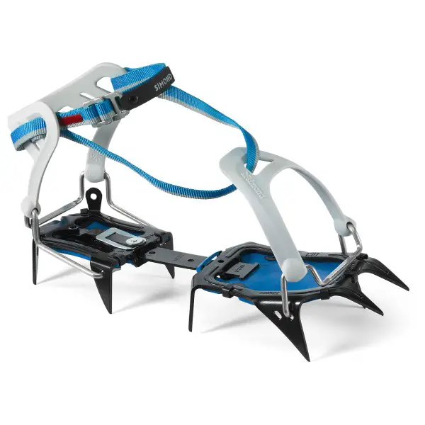 SIMOND - Crampon Caiman Straps - Steigeisen Gr One Size blau