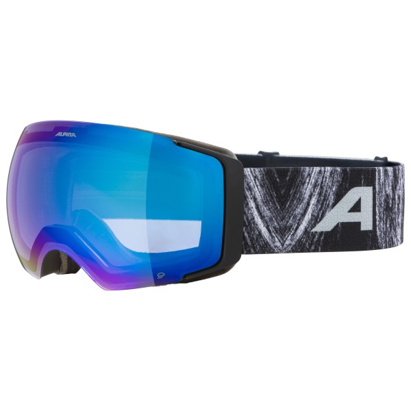 Alpina - Falera Mag Q Mirror S2 (VLT 31%) - Skibrille blau