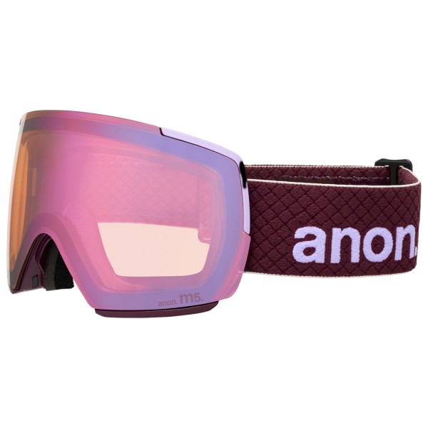 Anon - M5 S1 (VLT 53%) + Bonus Lens S2 (VLT 21%) - Skibrille rosa