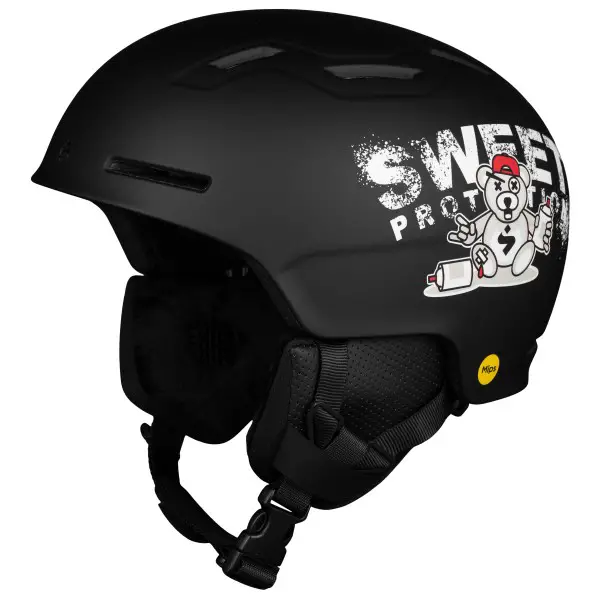 Sweet Protection - Kid's Winder Mips Helmet - Skihelm Gr 50-53 cm - XS/S schwarz