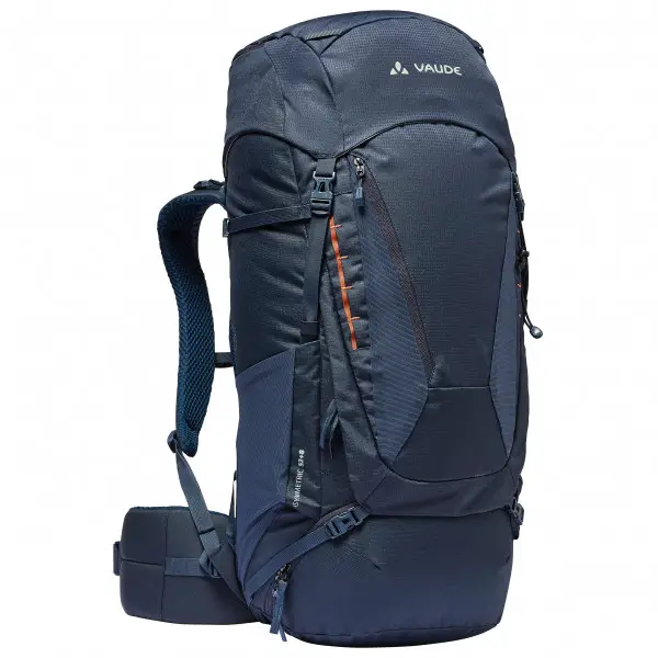 Vaude - Asymmetric 52+8 - Tourenrucksack blau